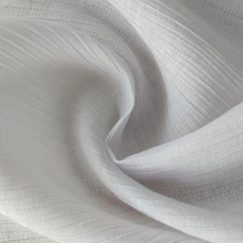 Fortiter Retorta 4:1 Single-Filament Rayon/Nylon Fabric cum Crinkle Texture